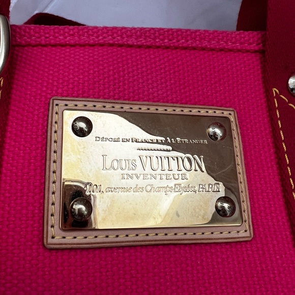 Louis Vuitton Pink Canvas Antigua Cabas PM. - Picture 3 of 6